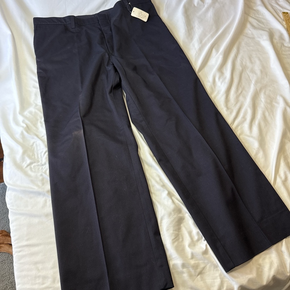 Topps Safety Apparel Fire Wear Men's Navy Work Pants